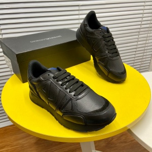 $87.00,Armani Lace Up Low Top Sneaker For Men  # 274464