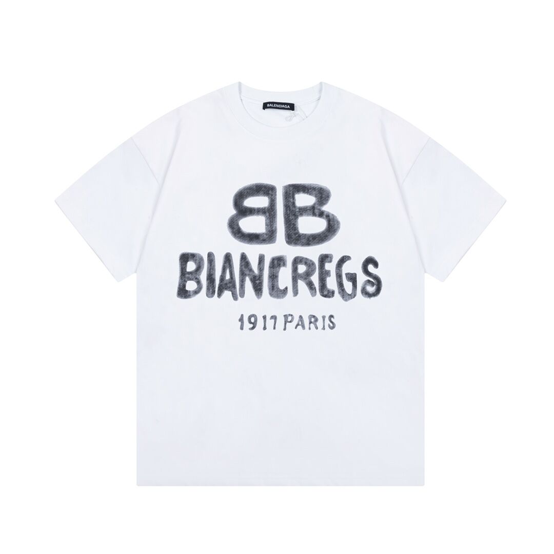 Balenciaga Short Sleeve T Shirts For Men # 274902
