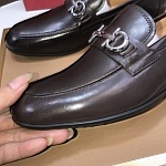 Ferragamo Cowhide Leather Loafer For Men  # 274378, cheap For Men