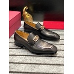 Ferragamo Cowhide Leather Loafer For Men  # 274415, cheap For Men