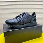 Armani Lace Up Low Top Sneaker For Men  # 274461, cheap Armani Leisure Shoes