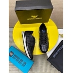Armani Lace Up Low Top Sneaker For Men  # 274468, cheap Armani Leisure Shoes