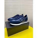 Armani Lace Up Low Top Sneaker For Men  # 274470, cheap Armani Leisure Shoes