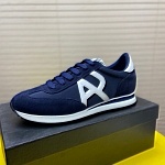 Armani Lace Up Low Top Sneaker For Men  # 274477, cheap Armani Leisure Shoes