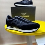 Armani Lace Up Low Top Sneaker For Men  # 274479, cheap Armani Leisure Shoes