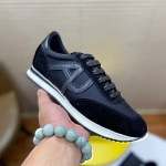 Armani Lace Up Low Top Sneaker For Men  # 274479, cheap Armani Leisure Shoes