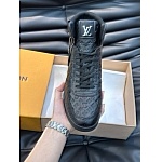 Louis Vuitton Monogram Engraved High Top Sneakers For Men # 274499, cheap For Women