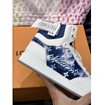 Louis Vuitton High Top Sneakers For Men # 274508, cheap For Women