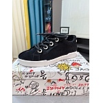D&G Cowhide Leather Low Top Sneakers For Men # 274540, cheap D&G Shoes