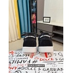 D&G Cowhide Leather Low Top Sneakers For Men # 274540, cheap D&G Shoes