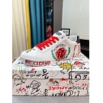 D&G Cowhide Leather Low Top Sneakers For Men # 274544, cheap D&G Shoes