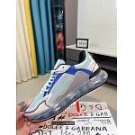 D&G Cowhide Leather Low Top Sneakers For Men # 274545, cheap D&G Shoes