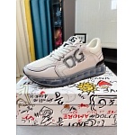 D&G Cowhide Leather Low Top Sneakers For Men # 274546, cheap D&G Shoes