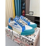 D&G Cowhide Leather Low Top Sneakers For Men # 274550, cheap D&G Shoes