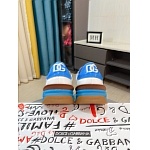 D&G Cowhide Leather Low Top Sneakers For Men # 274550, cheap D&G Shoes