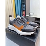Hugo Boss Cowhide Leather Low Top Sneakers For Men # 274565