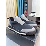 Hugo Boss Cowhide Leather Slip On Sneakers For Men # 274571