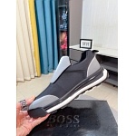 Hugo Boss Cowhide Leather Slip On Sneakers For Men # 274571, cheap Boss Sneakers