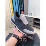 Hugo Boss Cowhide Leather Slip On Sneakers For Men # 274571, cheap Boss Sneakers