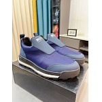 Hugo Boss Cowhide Leather Slip On Sneakers For Men # 274572