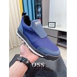 Hugo Boss Cowhide Leather Slip On Sneakers For Men # 274572, cheap Boss Sneakers