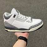 Air Jordan 3 Sneakers Unisex # 275107, cheap Jordan3