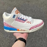 Air Jordan 3 Sneakers Unisex # 275112, cheap Jordan3