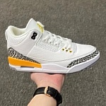 Air Jordan 3 Sneakers Unisex # 275115, cheap Jordan3