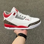 Air Jordan 3 Sneakers Unisex # 275117, cheap Jordan3