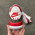 Air Jordan 3 Sneakers Unisex # 275117, cheap Jordan3