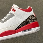 Air Jordan 3 Sneakers Unisex # 275117, cheap Jordan3