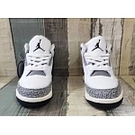 Air Jordan 3 Sneakers For Men # 275190, cheap Jordan3