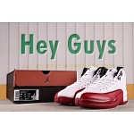 Air Jordan 12 Sneakers For Men # 275205, cheap Jordan12