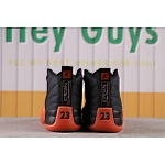 Air Jordan 12 Brilliant Orange Sneakers For Men # 275207, cheap Jordan12