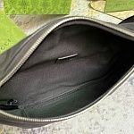 Gucci Black Tonal Jumbo gg Waist Bag For Men # 275252, cheap Gucci Satchels