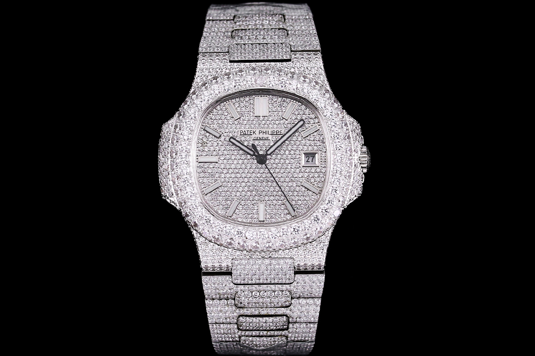 Patek Philippe Nautilus Diamond Watch For Women # 275596