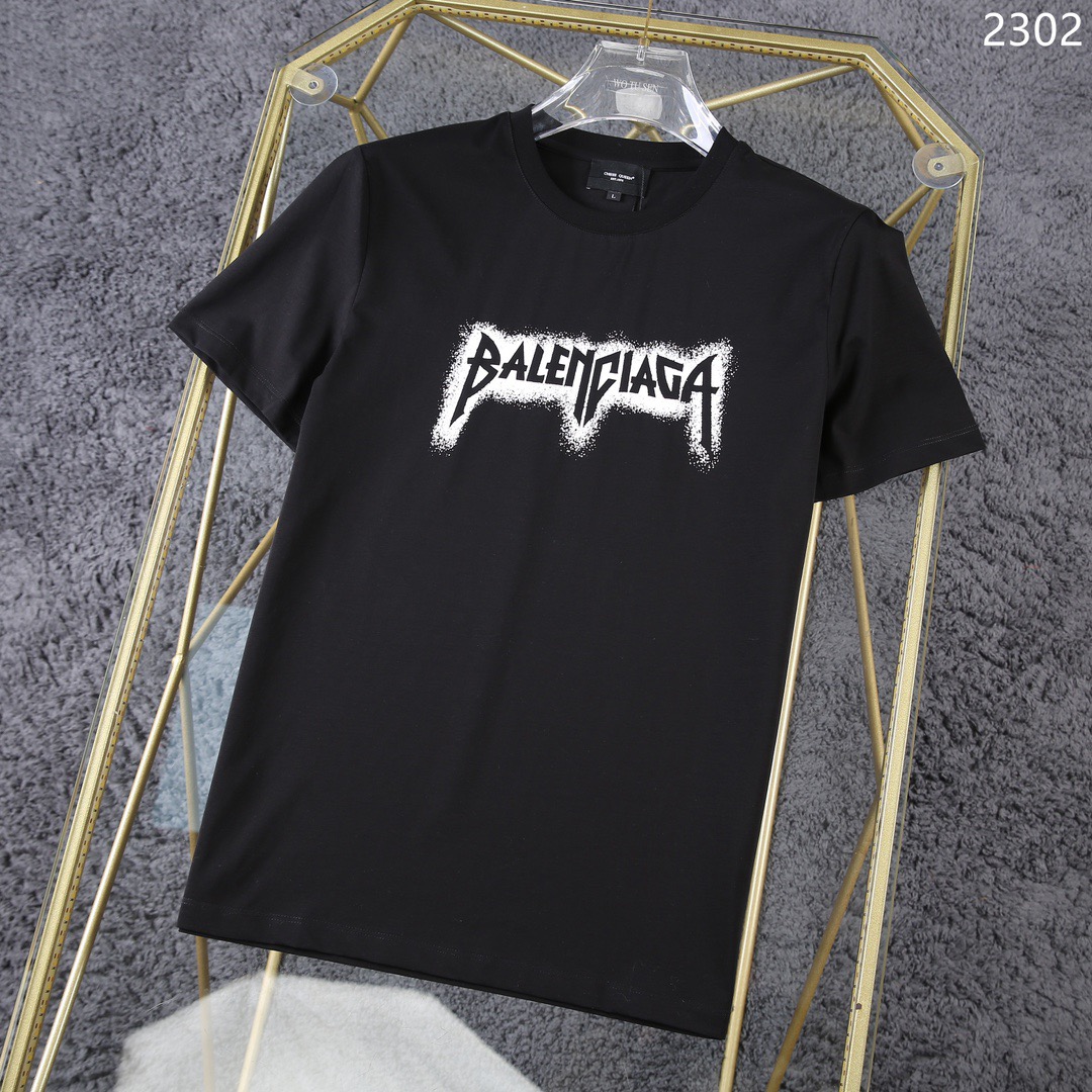 Balenciaga Short Sleeve T Shirts For Men # 275870