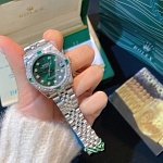 Rolex 31mm Datejust Wristwatch Green Diamond For Women # 275590, cheap Rolex Watches