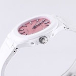 Patek Philippe Nautilus 40 mm Rubber Strap Pink Dial  Watch # 275620, cheap Patek Philippe Watch
