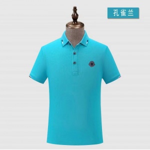 $30.00,Moncler Short Sleeve Polo Shirts For Men # 277378