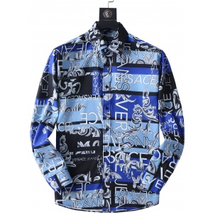 $36.00,Versace Long Sleeve Shirts For Men # 277570