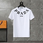 Prada Short Sleeve T Shirt For Men # 275942, cheap Short Sleeved Prada