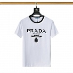 Prada Short Sleeve T Shirts For Men # 277284, cheap Short Sleeved Prada