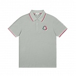 Moncler Short Sleeve Polo Shirts For Men # 277496, cheap For Men