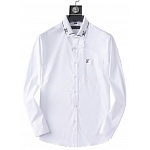 Louis Vuitton Long Sleeve Shirts For Men # 277505, cheap Louis Vuitton Shirts