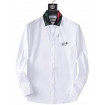 Gucci Long Sleeve Shirts For Men # 277512, cheap Gucci shirt