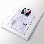 Gucci Long Sleeve Shirts For Men # 277512, cheap Gucci shirt