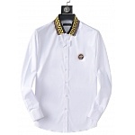 Versace Long Sleeve Shirts For Men # 277513, cheap Versace Shirts