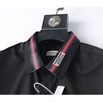 Gucci Long Sleeve Shirts For Men # 277518, cheap Gucci shirt