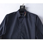 Gucci Elastic Long Sleeve Shirts For Men # 277523, cheap Gucci shirt